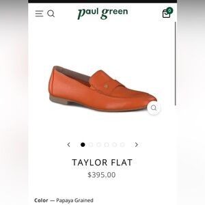 Paul Green Taylor Flat Size 9 Barely Worn